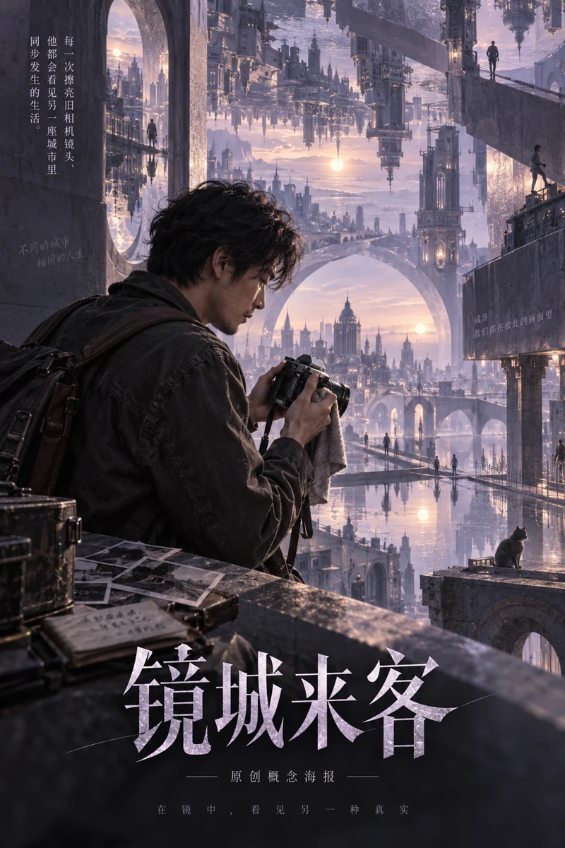 镜城来客原创概念海报